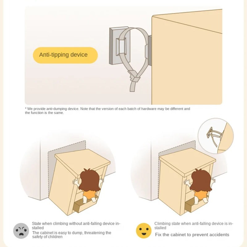 Oak Solid Wood Kids Wardrobe.