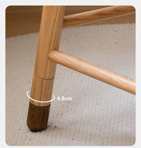 Adjustable Solid Wood Kids Chair Oak Beech Birch Natural Finish Ergonomic Study & Desk Chair for Children