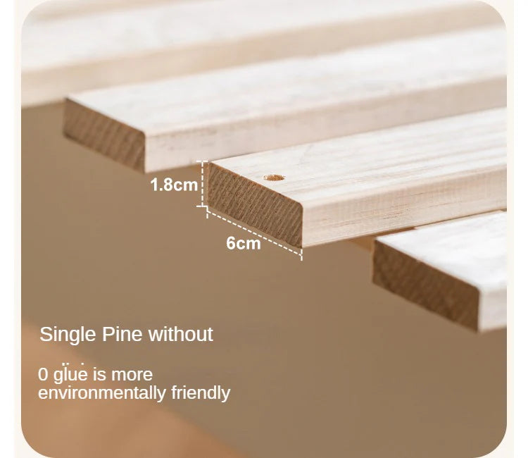 Beech solid wood Children's Soft Bed<