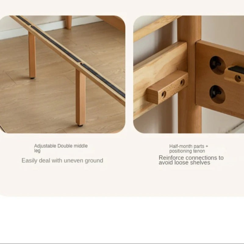 Beech solid wood Children's Soft Bed<