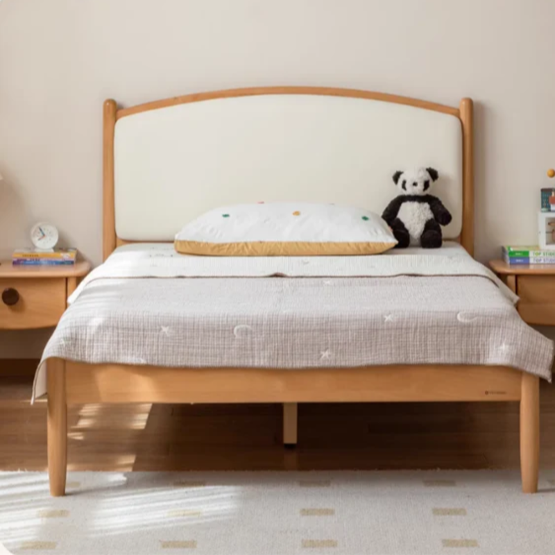 Beech solid wood Children's Soft Bed<