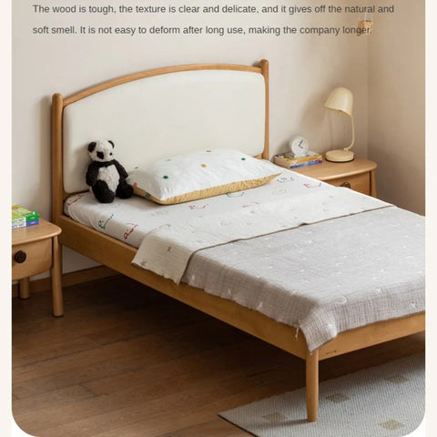Beech solid wood Children's Soft Bed<