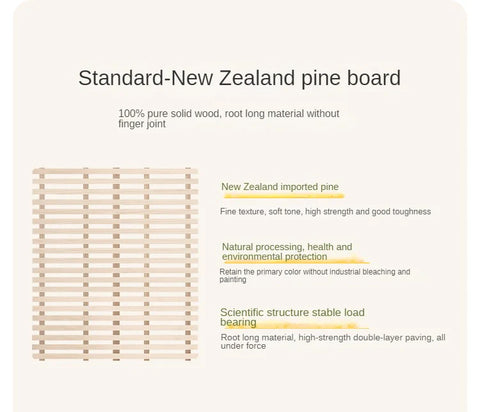 Beech solid wood Children's Soft Bed<