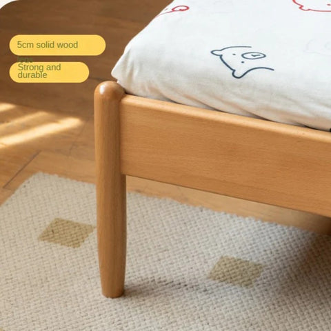 Beech solid wood Children's Soft Bed<