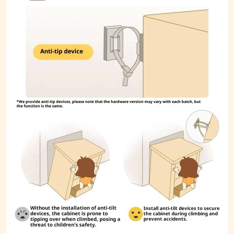 Oak Solid Wood Original Wood Style Kids Wardrobe