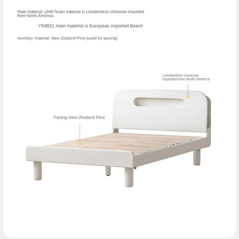 Poplar solid wood with LED light<