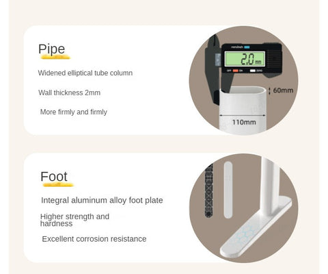 Oak Solid Wood Adjustable Children Study Table Natural Finish Ergonomic Desk with Hand Crank & Storage