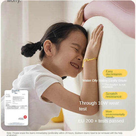 Organic Leather Kid's Soft Cloud Bed