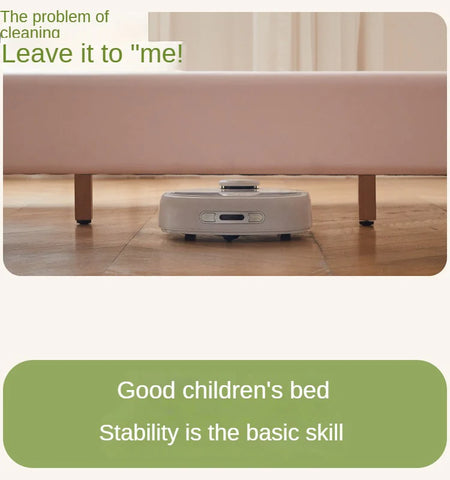 Organic Leather Kid's Soft Cloud Bed