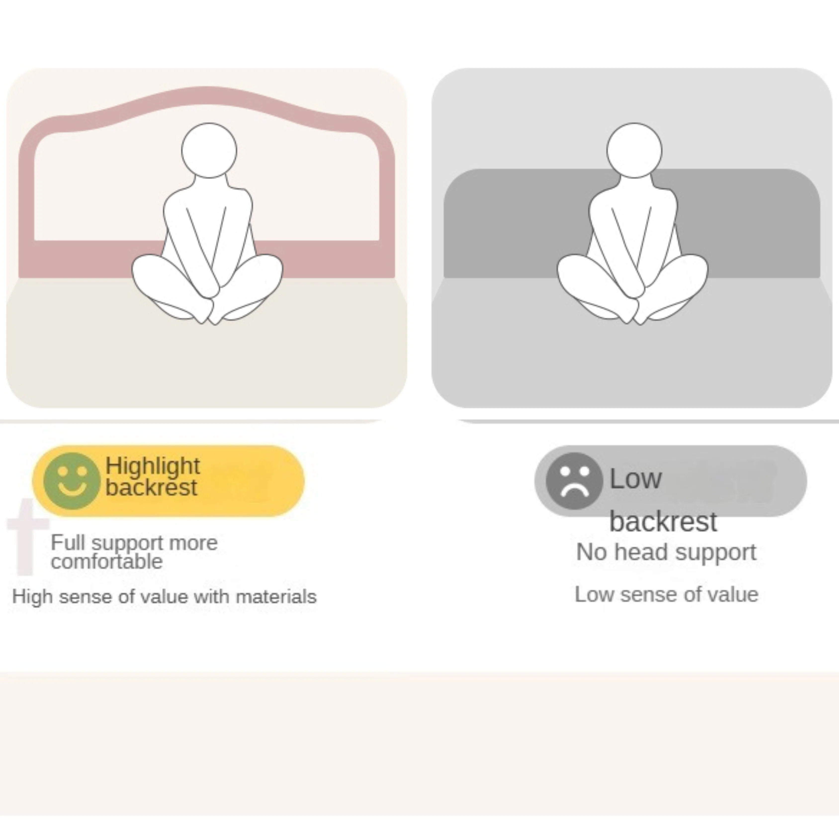 Organic Leather Kid's Soft Cloud Bed