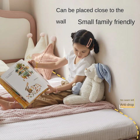 Organic Leather Kid's Soft Cloud Bed