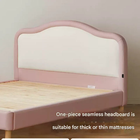 Organic Leather Kid's Soft Cloud Bed