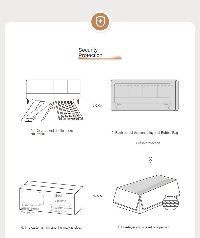 Organic Leather Kid's Soft Cloud Bed