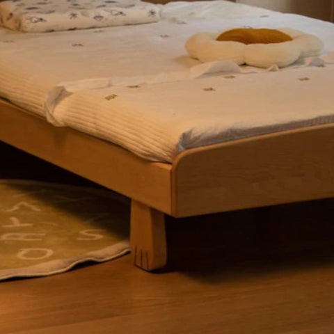 Beech, Oak solid wood Bear Box Bed<