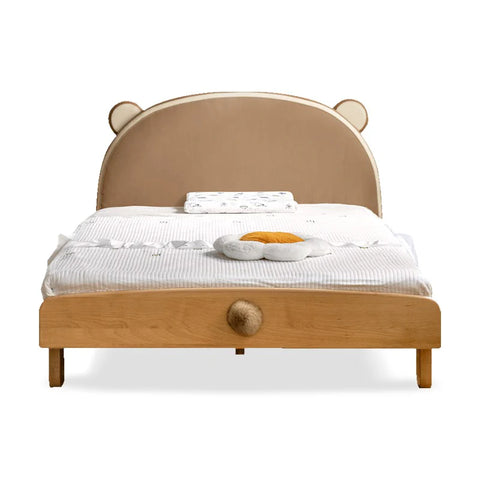 Beech, Oak solid wood Bear Box Bed<