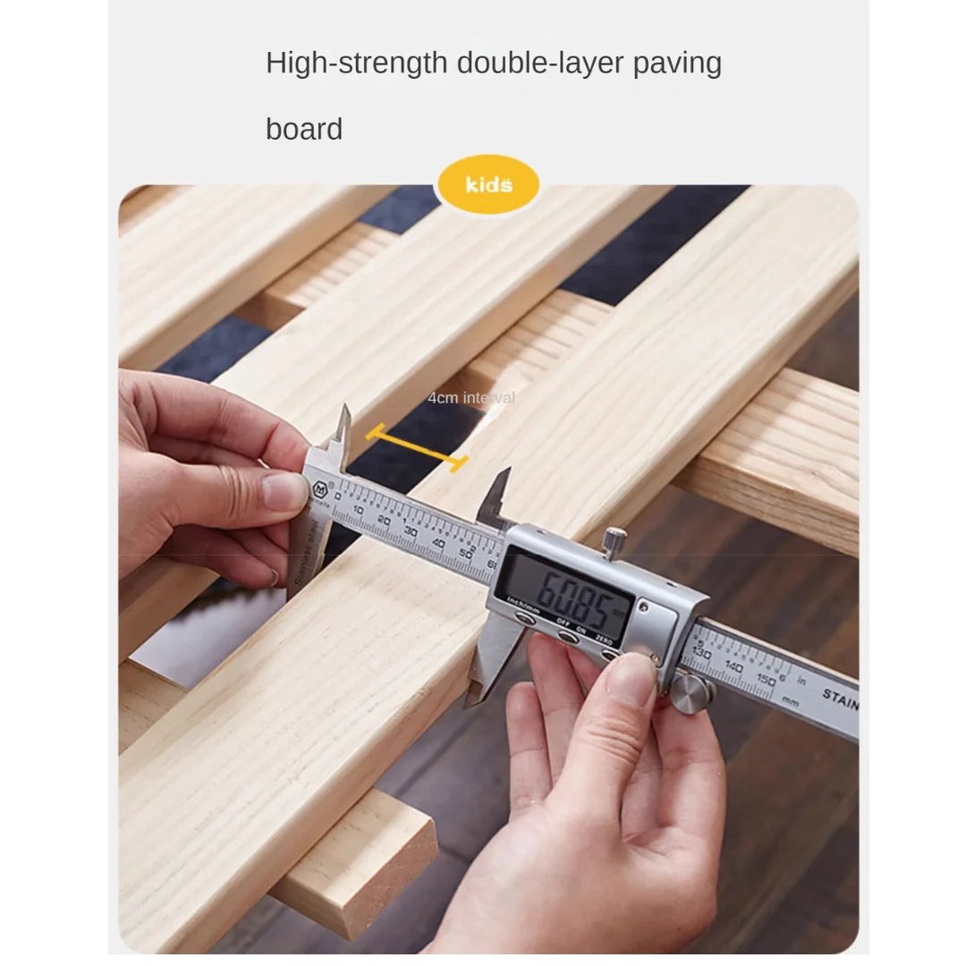 Beech, Oak solid wood Bear Box Bed<