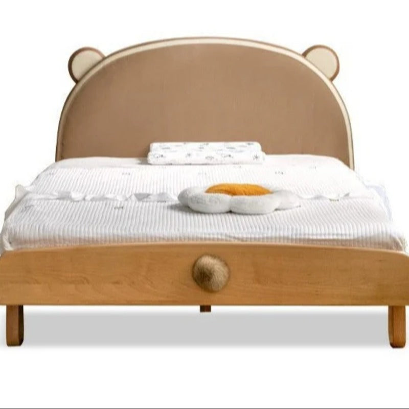 Beech, Oak solid wood Bear Box Bed<