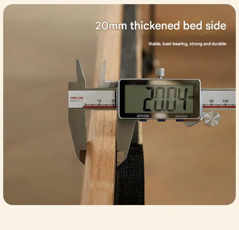 Oak, Beech solid wood Bear night light box bed<