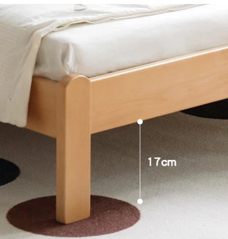 Beech, Poplar, Little House Kids Bed with 15min Delay Turning Off the Lights<