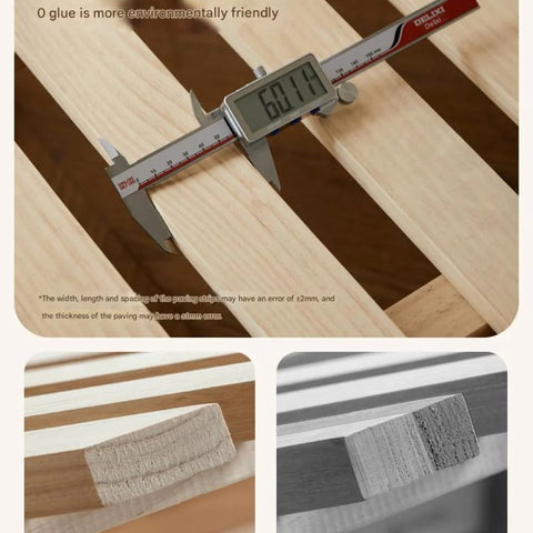 Beech, Poplar, Little House Kids Bed with 15min Delay Turning Off the Lights<