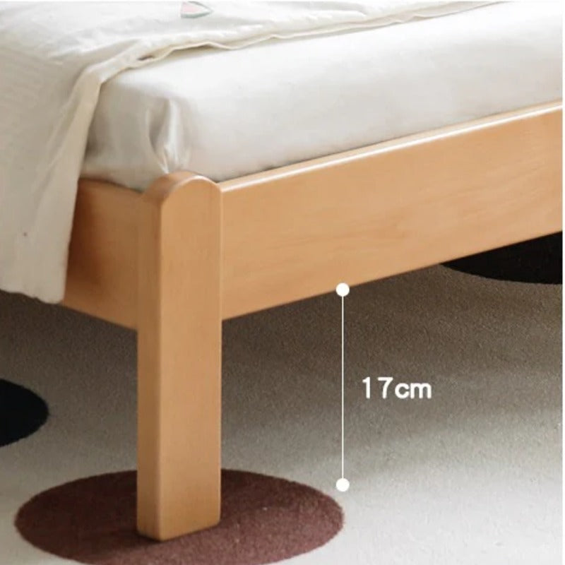 Beech, Poplar, Little House Kids Bed with 15min Delay Turning Off the Lights<