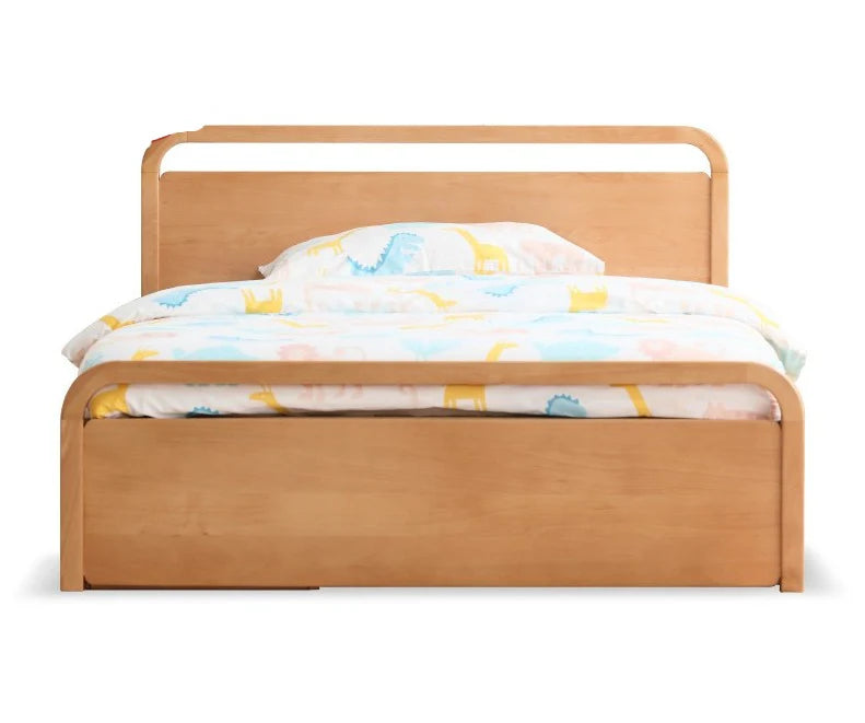 Beech solid wood Multi-functional with storage box bed<