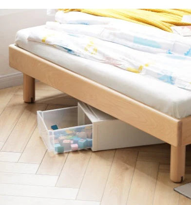 Oak solid wood Cute dog bed<