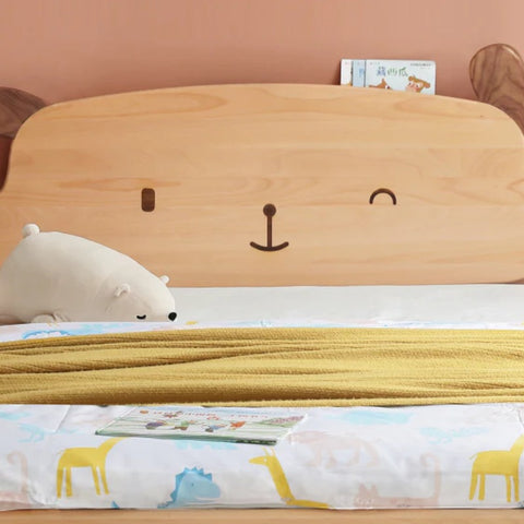 Oak solid wood Cute dog bed<
