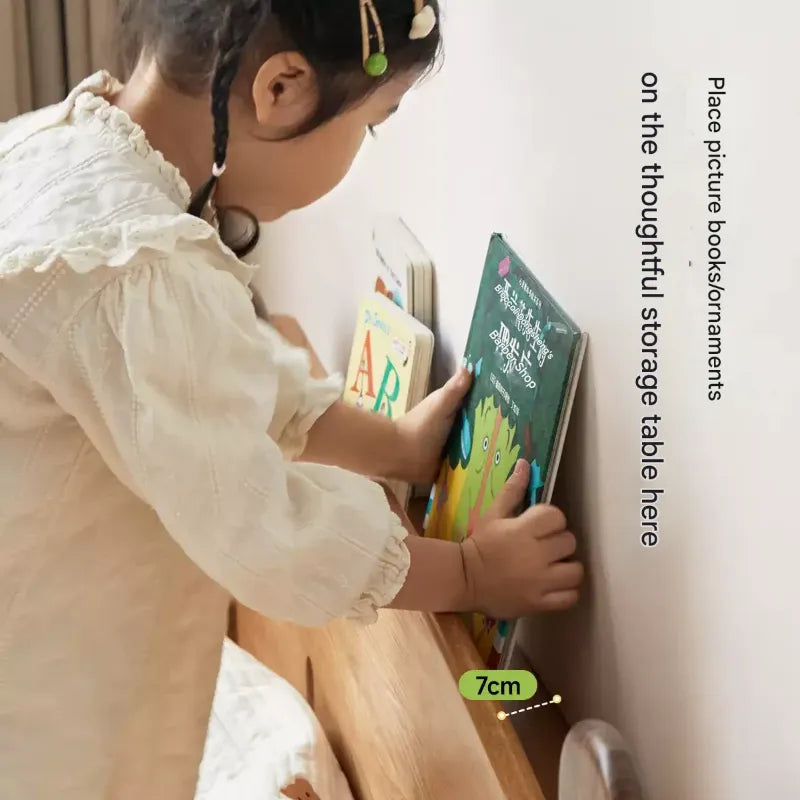 Oak solid wood Cute dog bed<