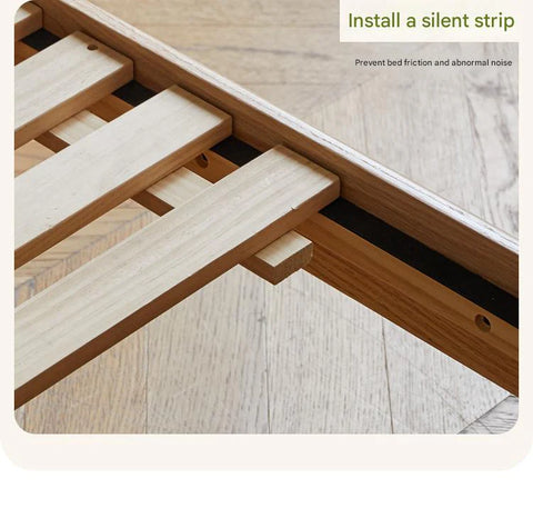 Oak solid wood Cute dog bed<