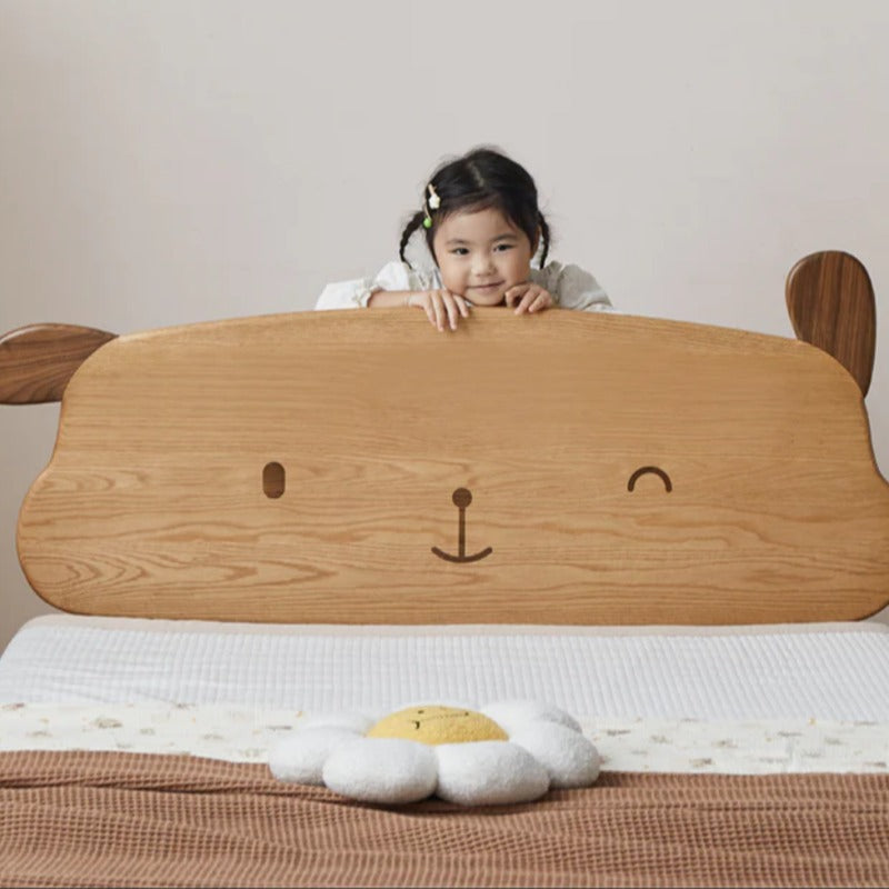 Oak solid wood Cute dog bed<