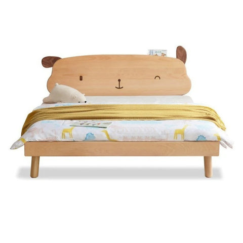Oak solid wood Cute dog bed<