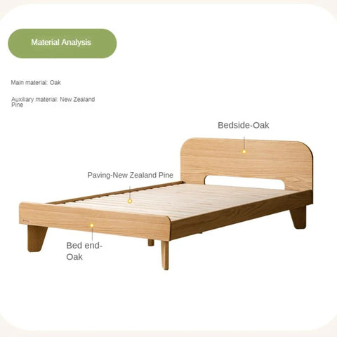 Oak solid wood Kids bed<
