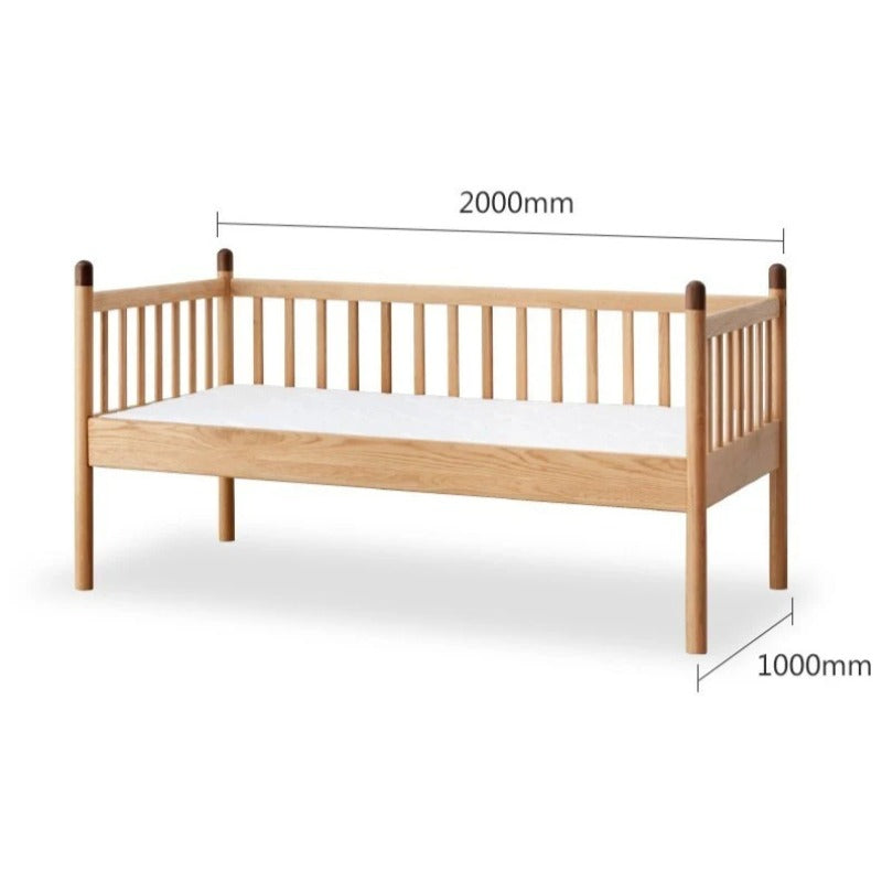 Oak solid wood Toddler Bed<