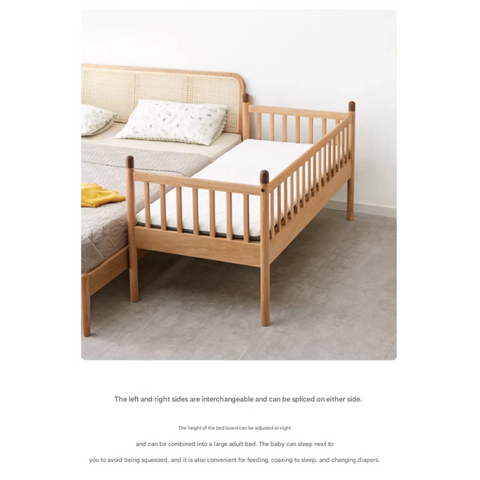 Oak solid wood Toddler Bed<