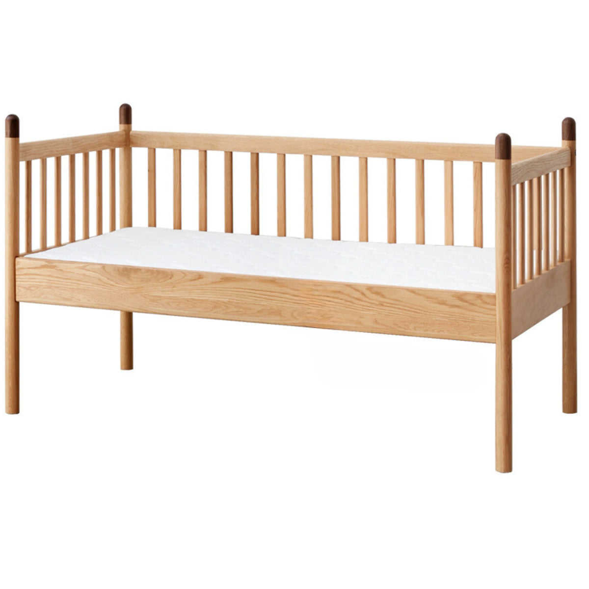 Oak solid wood Toddler Bed<