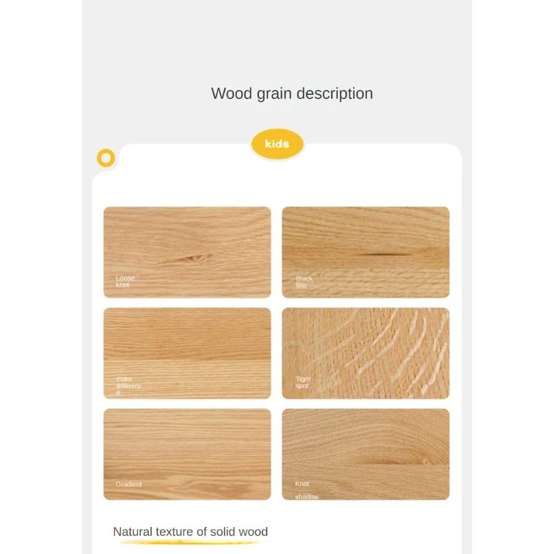 Oak solid wood Multi-functional Bunk Bed.