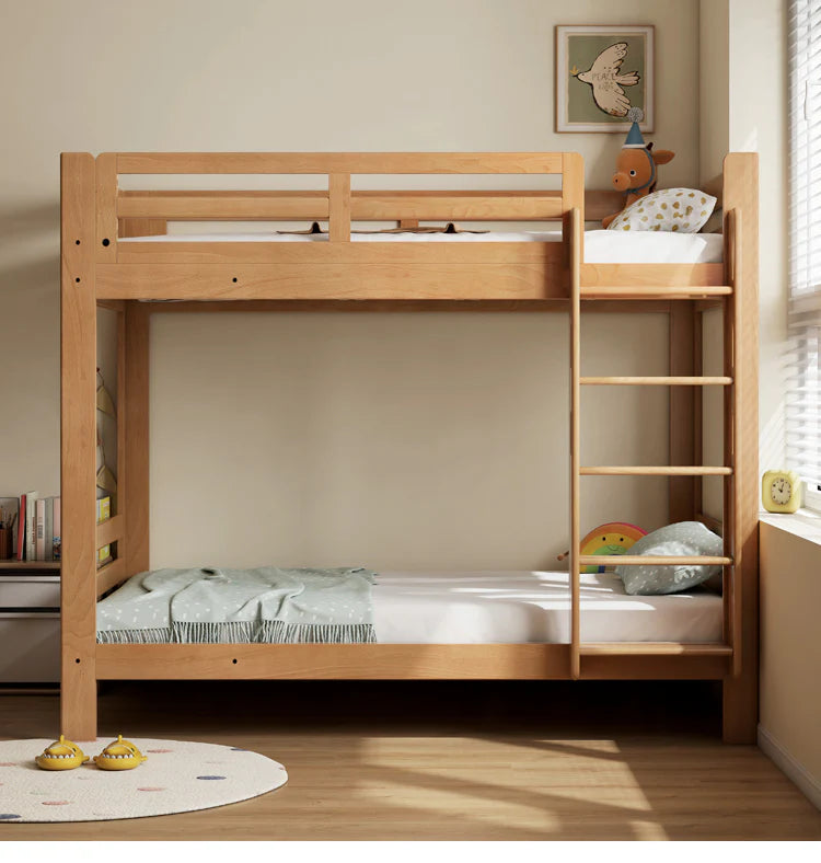 Beech, Birch Solid Wood Bunk Bed.