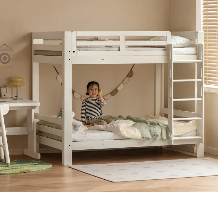 Beech, Birch Solid Wood Bunk Bed.