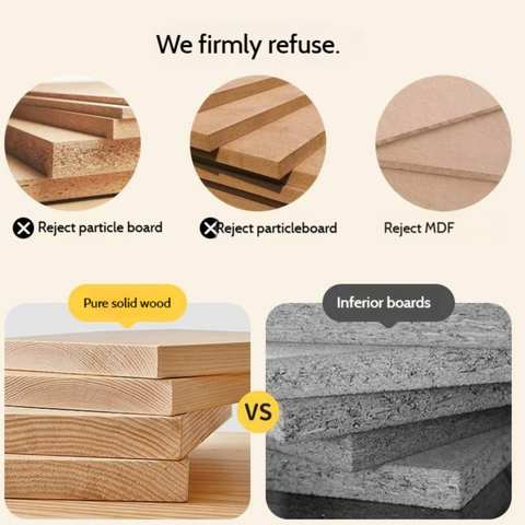 Beech, Solid Rubberwood Children's Clothing Rack