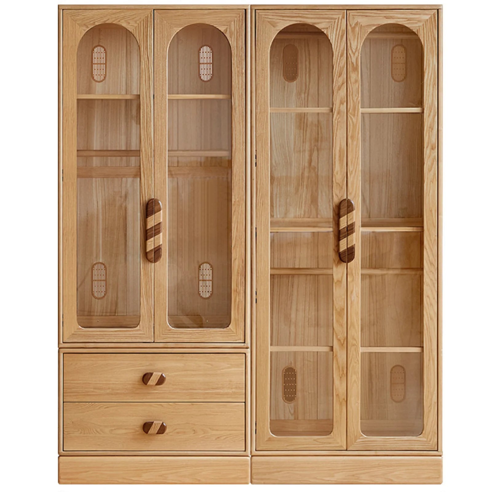Oak Solid Wood Original Wood Style Children's Wardrobe