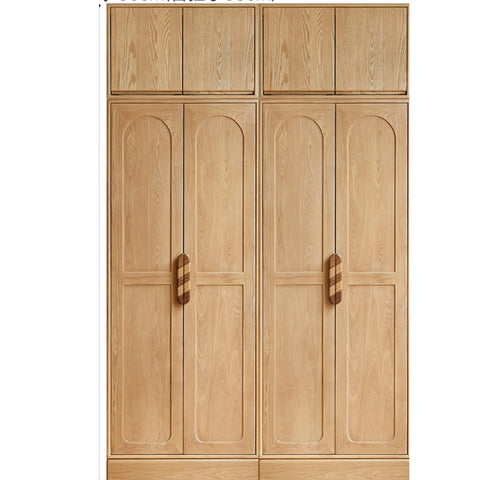 Oak Solid Wood Original Wood Style Children's Wardrobe