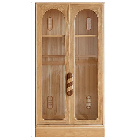 Oak Solid Wood Original Wood Style Children's Wardrobe