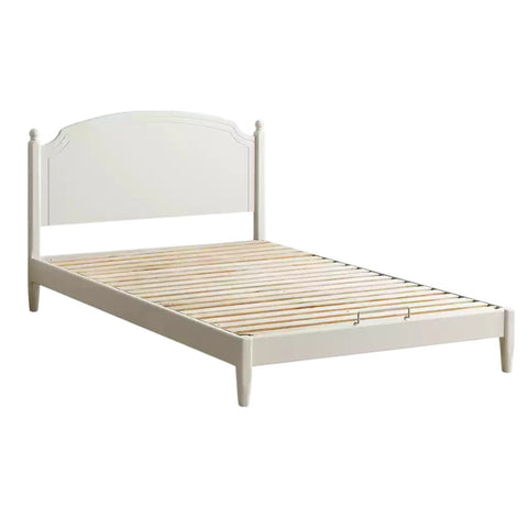 Rubber Wood  Children's Bed American Cream Style.