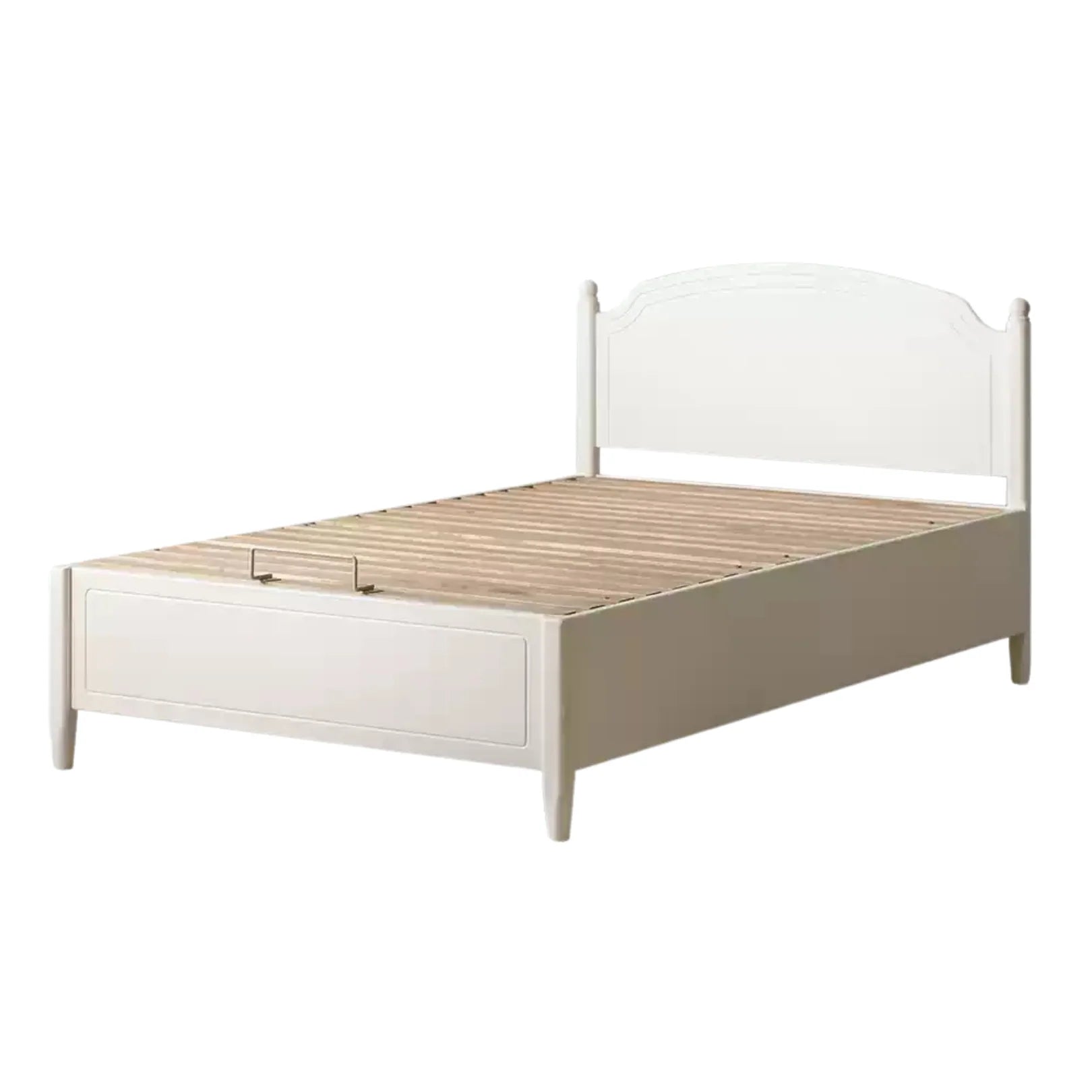 Rubber Wood  Children's Bed American Cream Style.