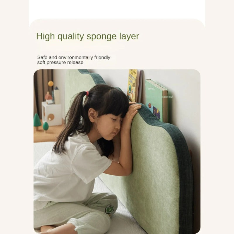 Beech Solid Wood Children's Modern Soft Bed