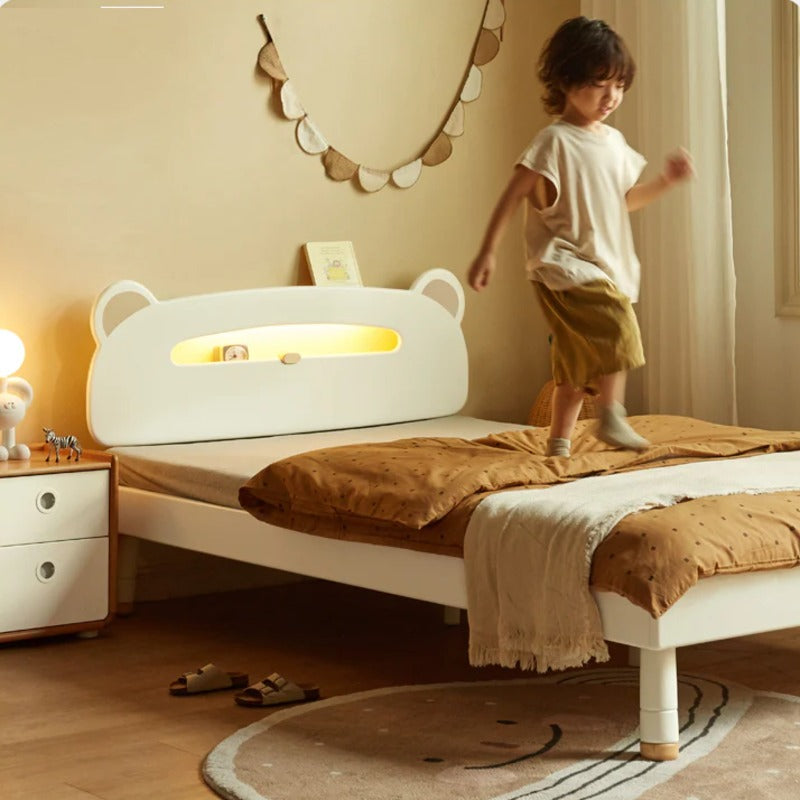 Poplar solid wood Little White Bear kids Bed<