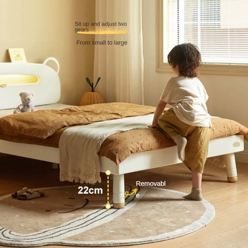 Poplar solid wood Little White Bear kids Bed<