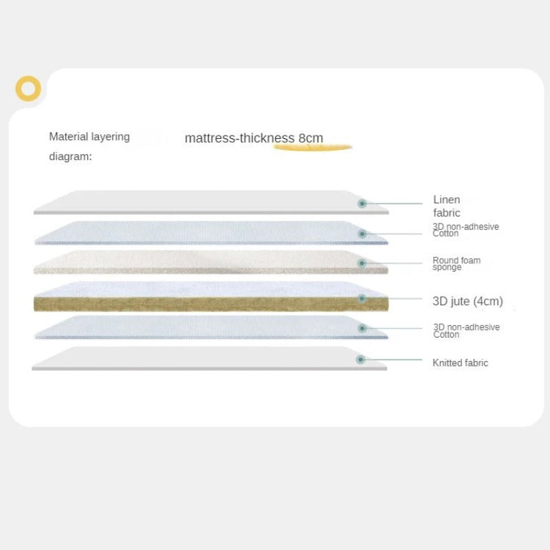 Poplar solid wood Little White Bear kids Bed<