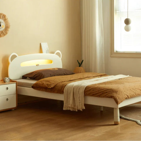 Poplar solid wood Little White Bear kids Bed<